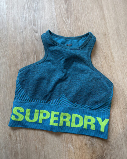 Superdry polstriga topp S