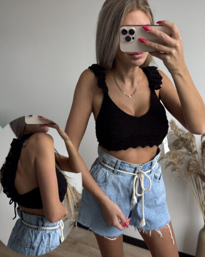 UUS! Stradivarius kootud topp S