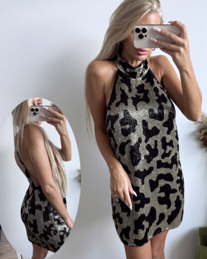 Asos raske metalne kleit M